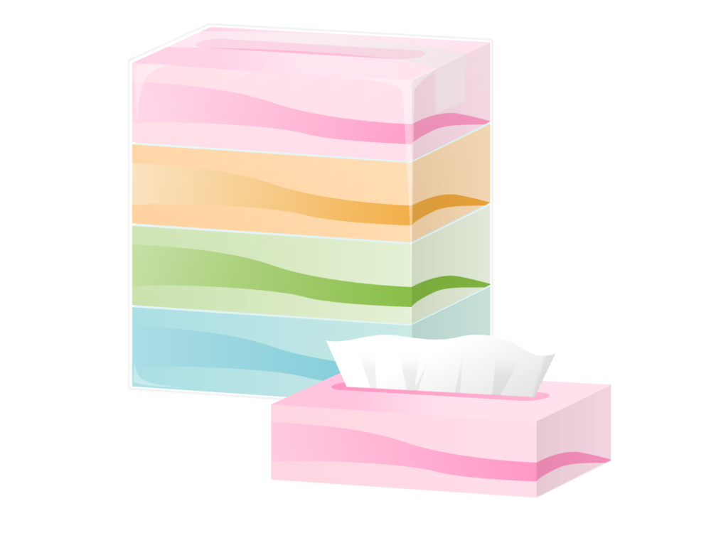 BOXティッシュ5箱